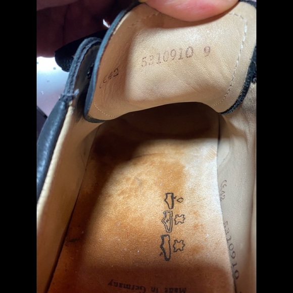 FINN COMFORT lace up leather shoes made in Germany retails $250 woman 42 - Picture 7 of 10